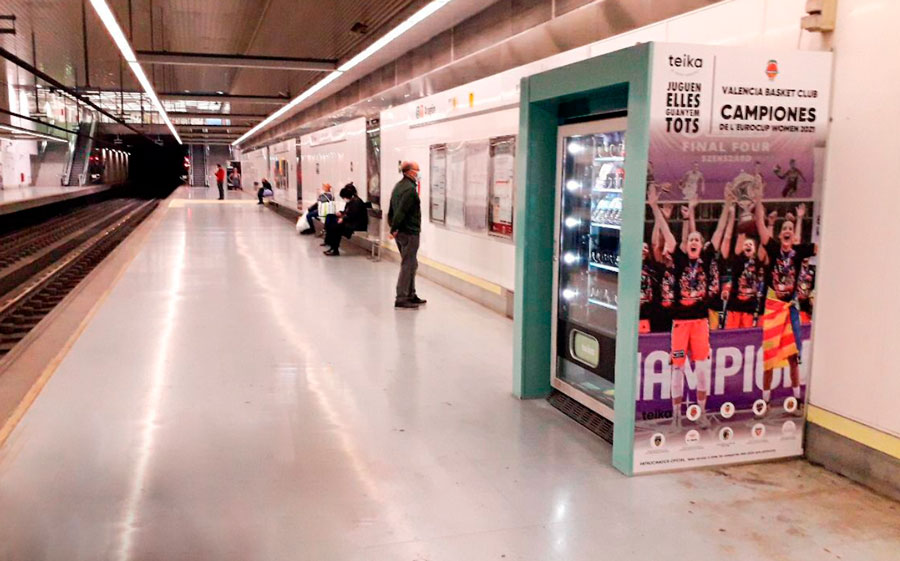 teika en metro valencia