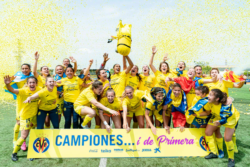 Villarreal femenino asciende a primera división