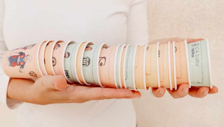Por primera vez, Teika lanza una colección de vasos con la imagen de las jugadoras