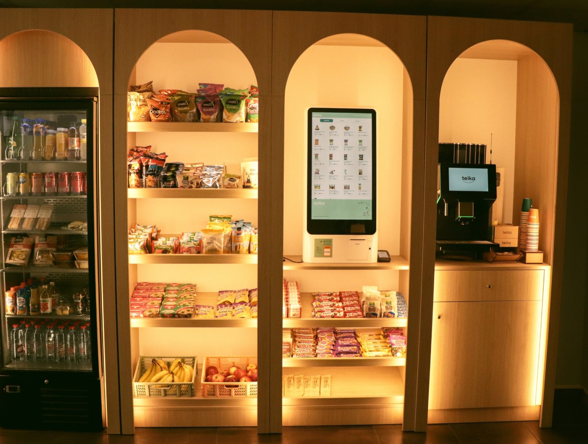 Micromarket de Teika - la evolución del vending