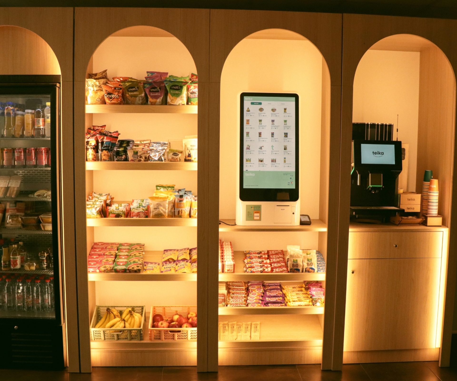 Micromarket de Teika - la evolución del vending
